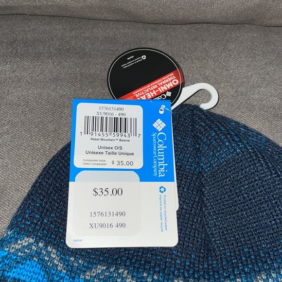 NWT.  Columbia sportswear company.  Omni heat hat. 1 size fits all - Picture 5 of 5